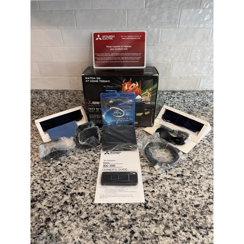 Mitsubishi Electric 3D Starter Pack for Model 3DC-1000 New Open Box